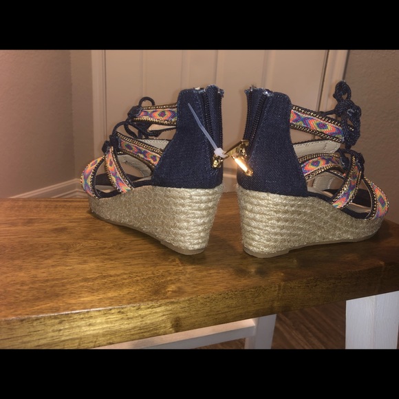 Sam Edelman Elsie Dita Dark Blue Size 1 - Picture 2 of 4